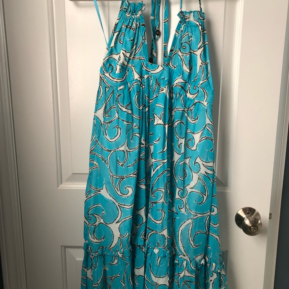 Milly halter dress. Size 6. VGUC. Fully lined.